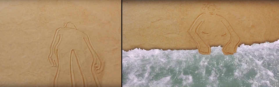 Tide, Litza Jansz (split screen)